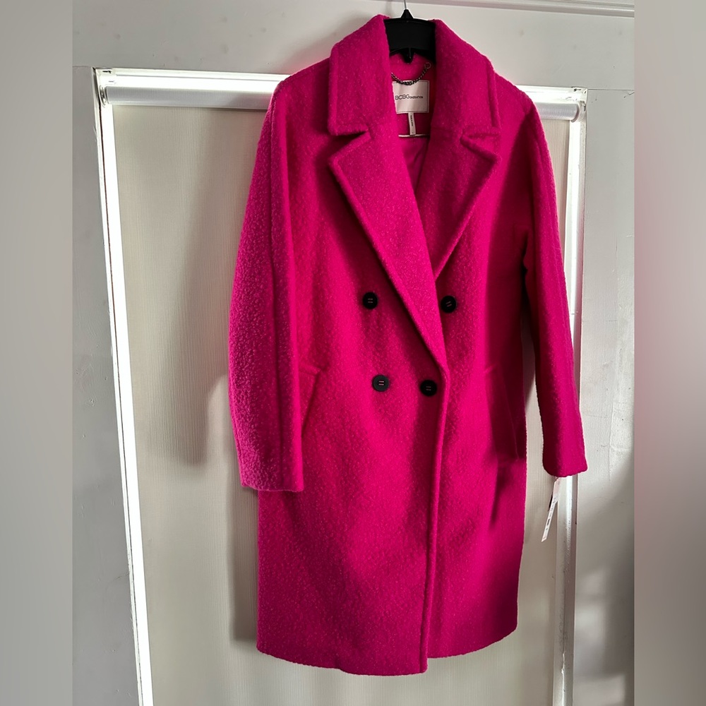 Bright Pink Coat